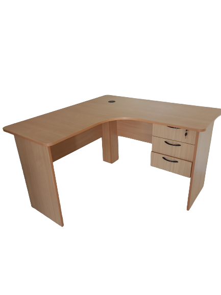 1.4 Meters L-shaped Office Desk - Malpa Enterprises