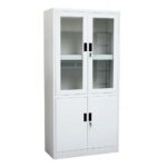 metallic office filing cabinet - Image 4