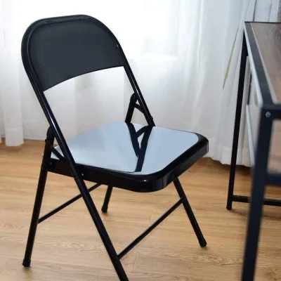 metallic foldable table