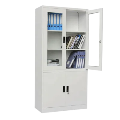 2-door metallic cabinet