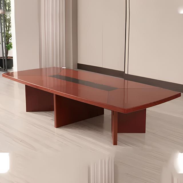3.0M Executive Mahogany Boardroom Table