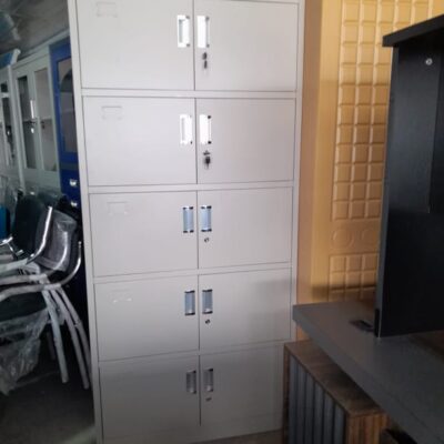 Ten Door Steel Cabinet