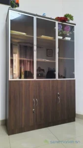 Three Door Wooden Cabinet