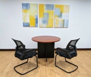 Round Conference Table