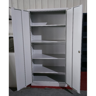 Two-Door Metallic Office Cabinet