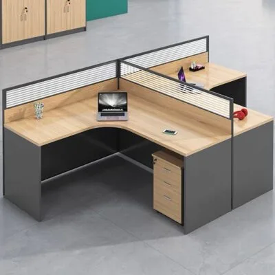 2-way curved workstation