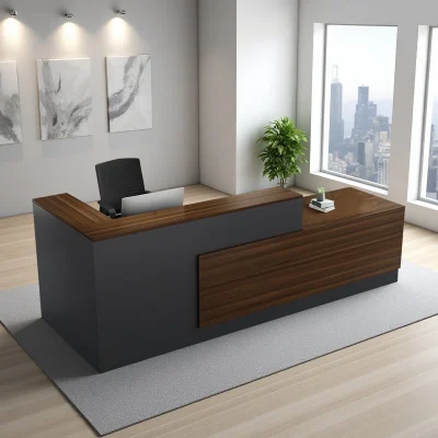 2.0M Reception Desk