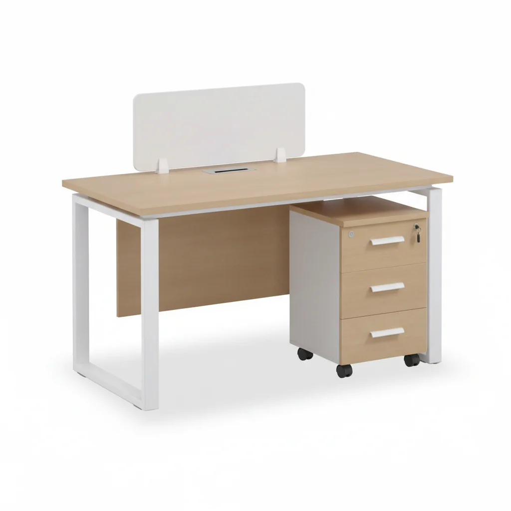 1-Seat Desk With Partition