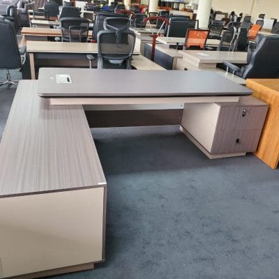 2.4m Modern Executive Desk
