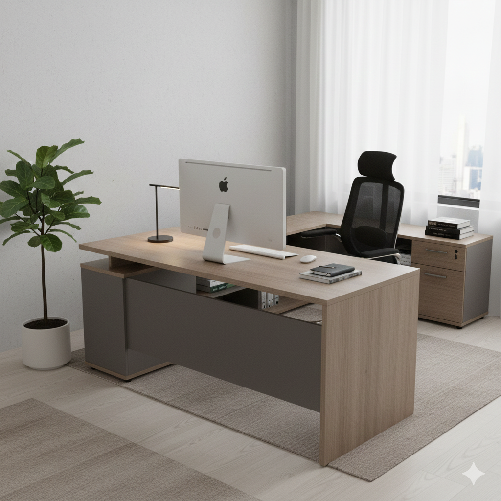 1600mm Executive Office Desk - Image 2