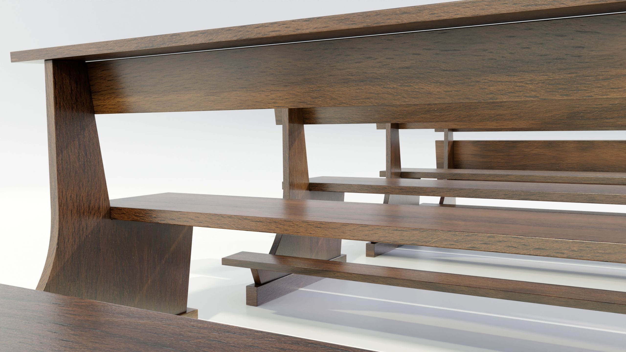 Church Pew Bench - Image 10