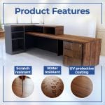 2.0M Reception Desk