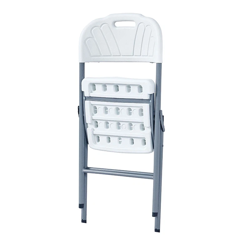 Heavy-duty plastic folding chair