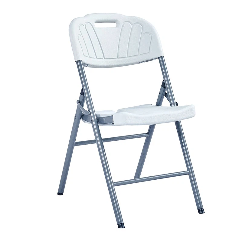 Heavy-duty plastic folding chair