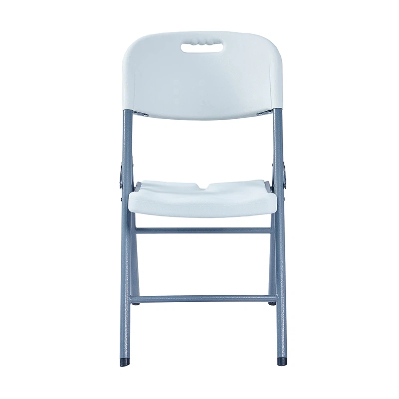 Heavy-duty plastic folding chair