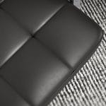 Medium Back Leather Waiting Chair - Image 2