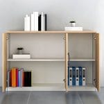 3-door wooden credenza - Image 2
