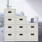 3-drawer heavy-duty vertical filing cabinet - Image 2
