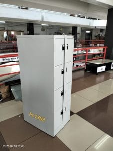 4-drawer filing cabinet with bar - Image 2