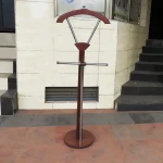 Mahogany coat hanger