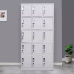 15-locker office filing cabinet - Image 2