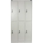 6-locker office filing cabinet - Image 2