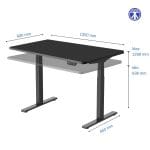 Electric Height Adjustable Standing Table - Image 3