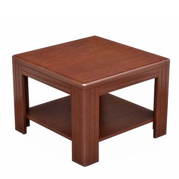 Mahogany office coffee stool
