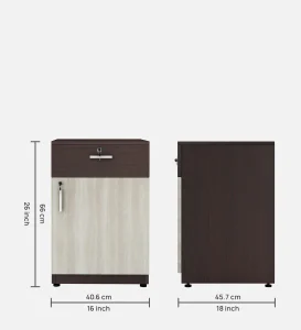 Wooden Storage Pedestal - Image 4