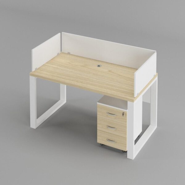 1-Seat Desk with Partition