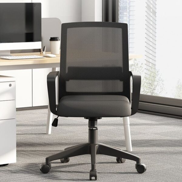 Medium Back Office Seat - High-Back Ergonomic Design