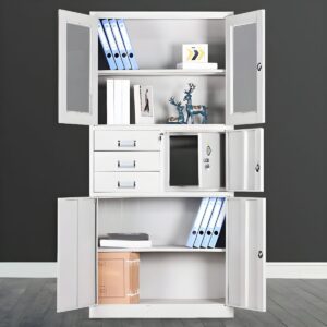 Office Filing Cabinet with Safe