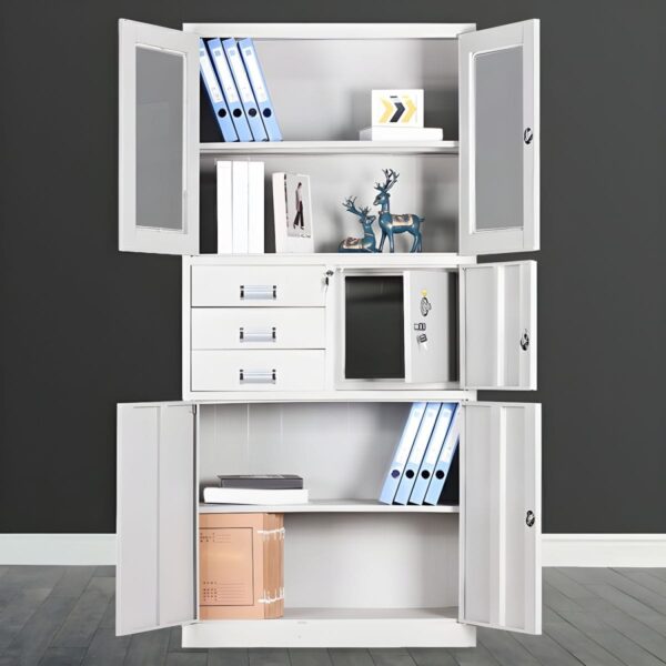 Office Filing Cabinet with Safe