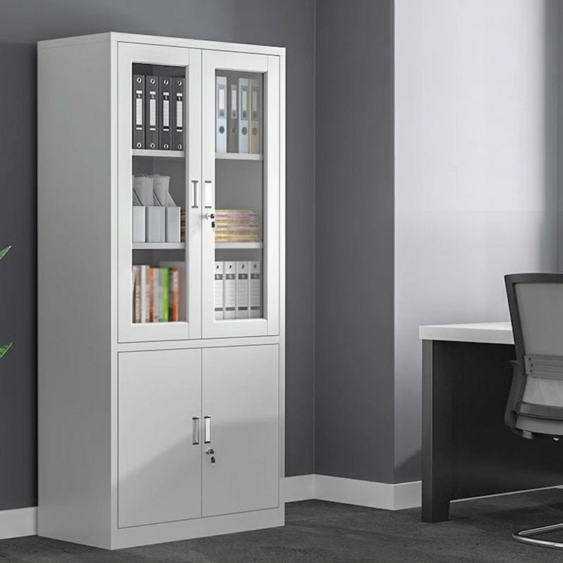 Half Glass Filing Cabinet (Model 1683)