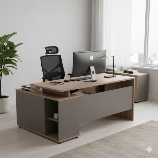 1.6M (1600mm) Executive Office Desk (Series A)