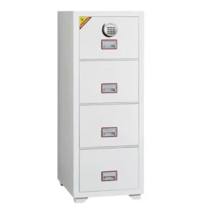 4-Drawer Fireproof Filing Cabinet (Model 1101)