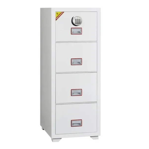 4-Drawer Fireproof Filing Cabinet (Model 1101)