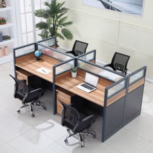 Executive 4-Seater Office Workstation