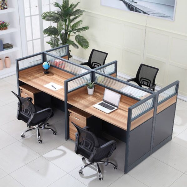 Executive 4-Seater Office Workstation