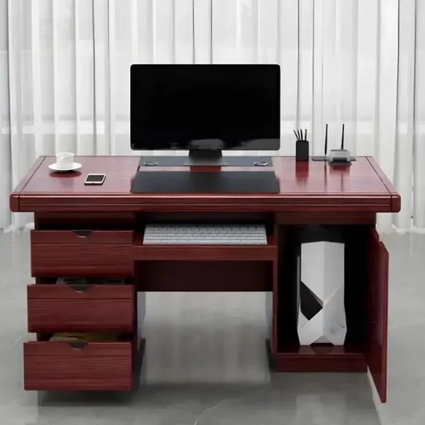 1.4M (1400mm) Executive Office Desk - L-Shaped Configuration