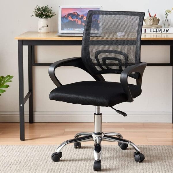 Clerical Office Seat - Curved Front Design