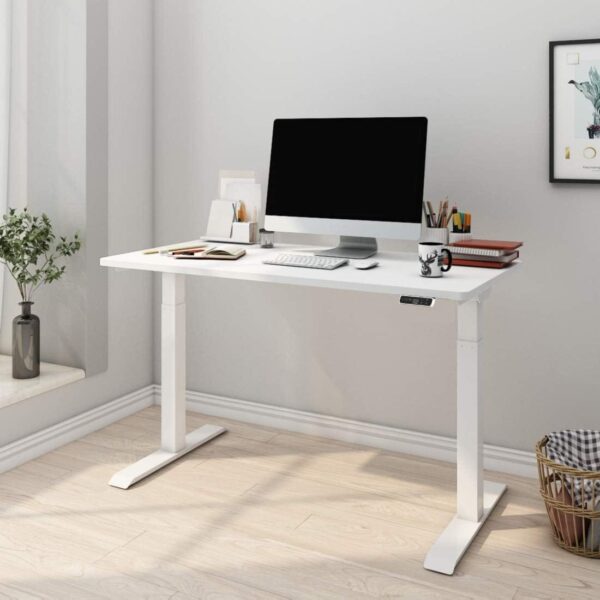 Generic Adjustable Electric Table - L-Shaped Configuration