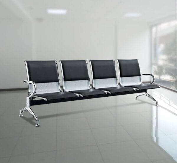 4-Seater Lobby Waiting Bench