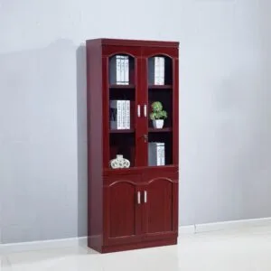 2-Door Wooden Cabinet - Premium Wooden Finish