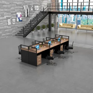 6-Way Modular Office Workstation
