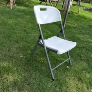 Heavy-Duty Plastic Folding Chair