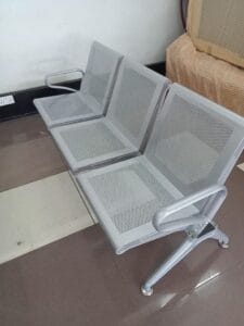 Lobby Bench - Stainless Steel Finish