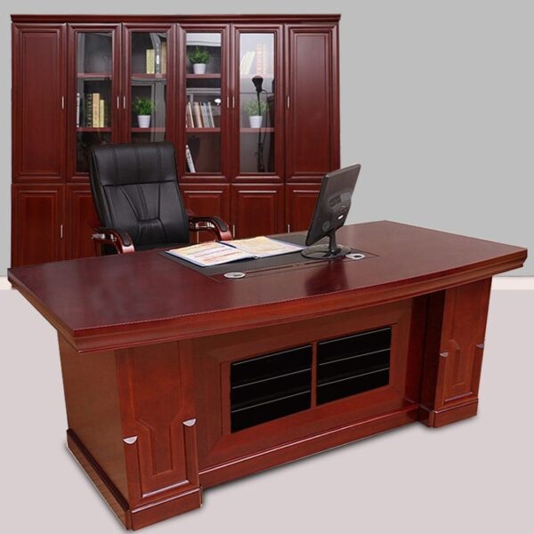 1.8M Executive Desk - with 3-Drawer Pedestal