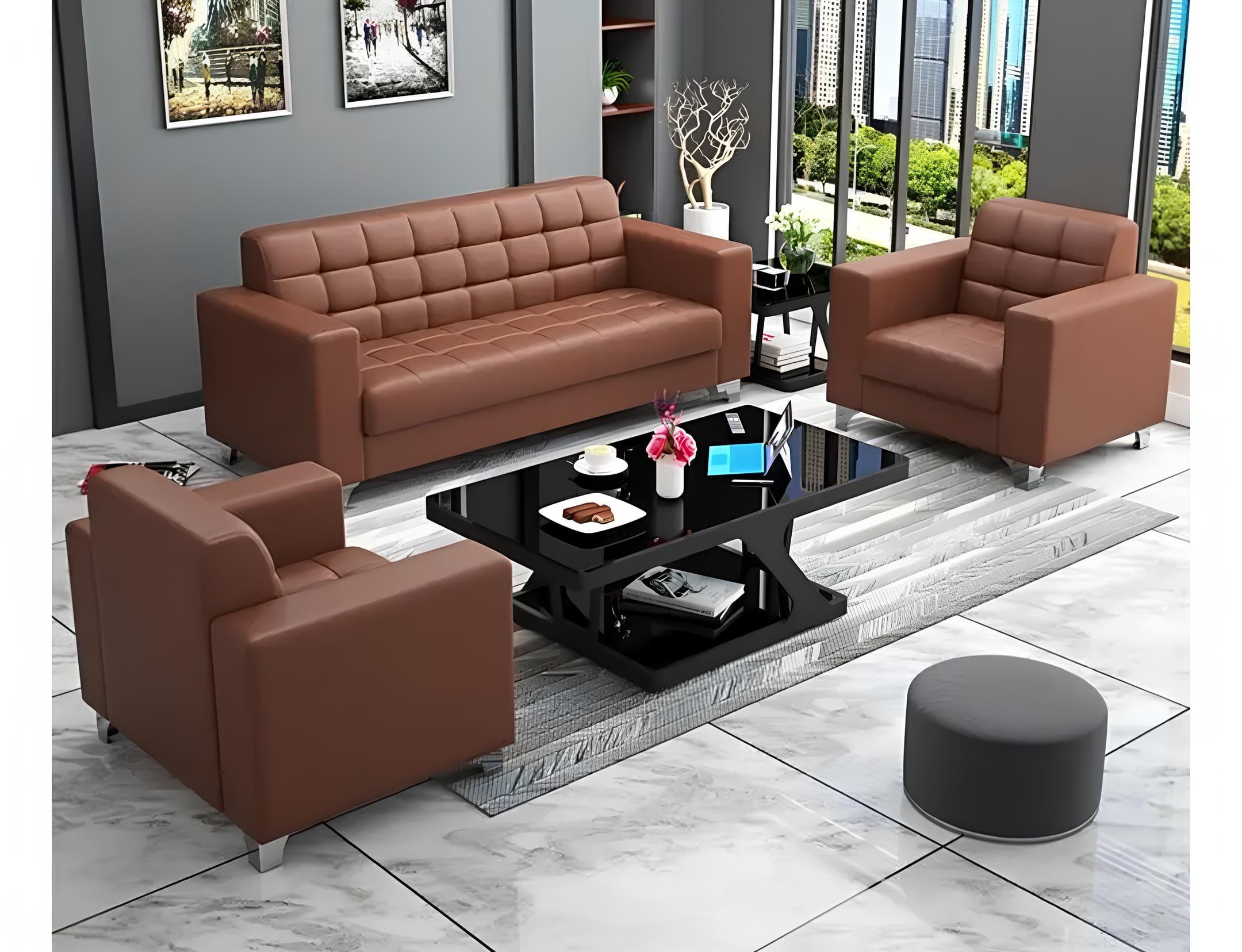 5-Seater Corporate Sofa