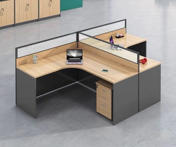 2 -Way Curved Workstation